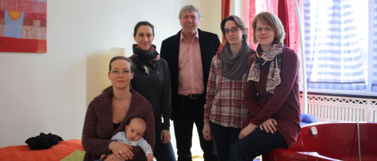 Uwe Schummer zu Gast im Geburtshaus Fidelis.