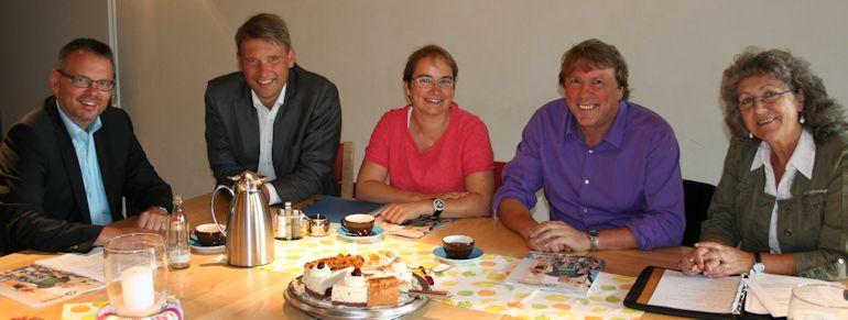 Uwe Schummer zu Besuch bei der Lebenshilfe Viersen.