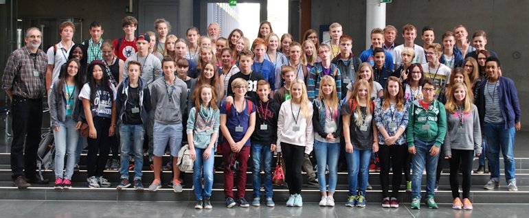 Besuchergruppe