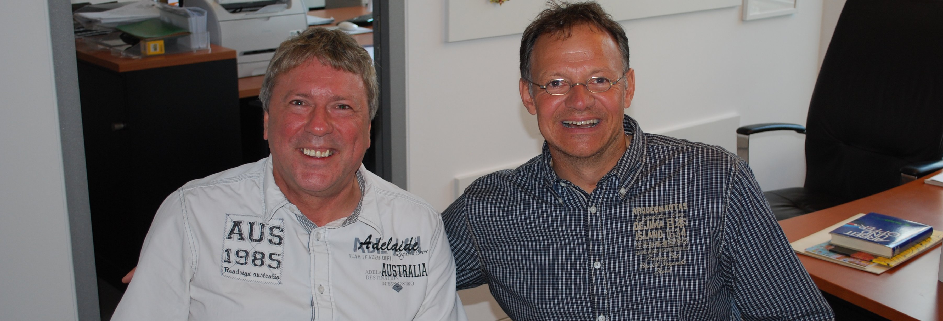 Uwe Schummer und Stefan Vormanns von Union Nettetal