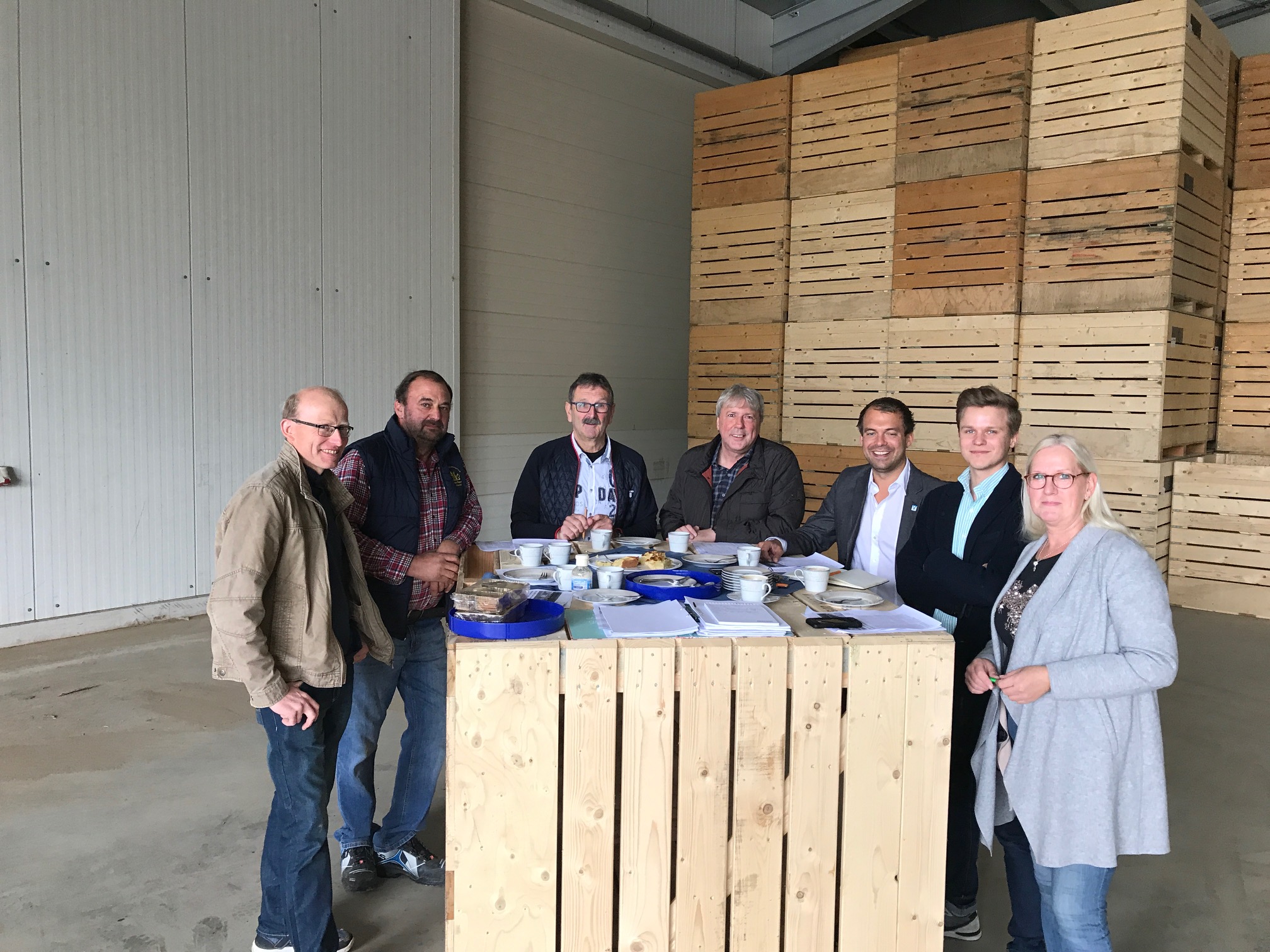 Uwe Schummer MdB mit Vertretern der Landwirtschaft des Kreises Viersen.