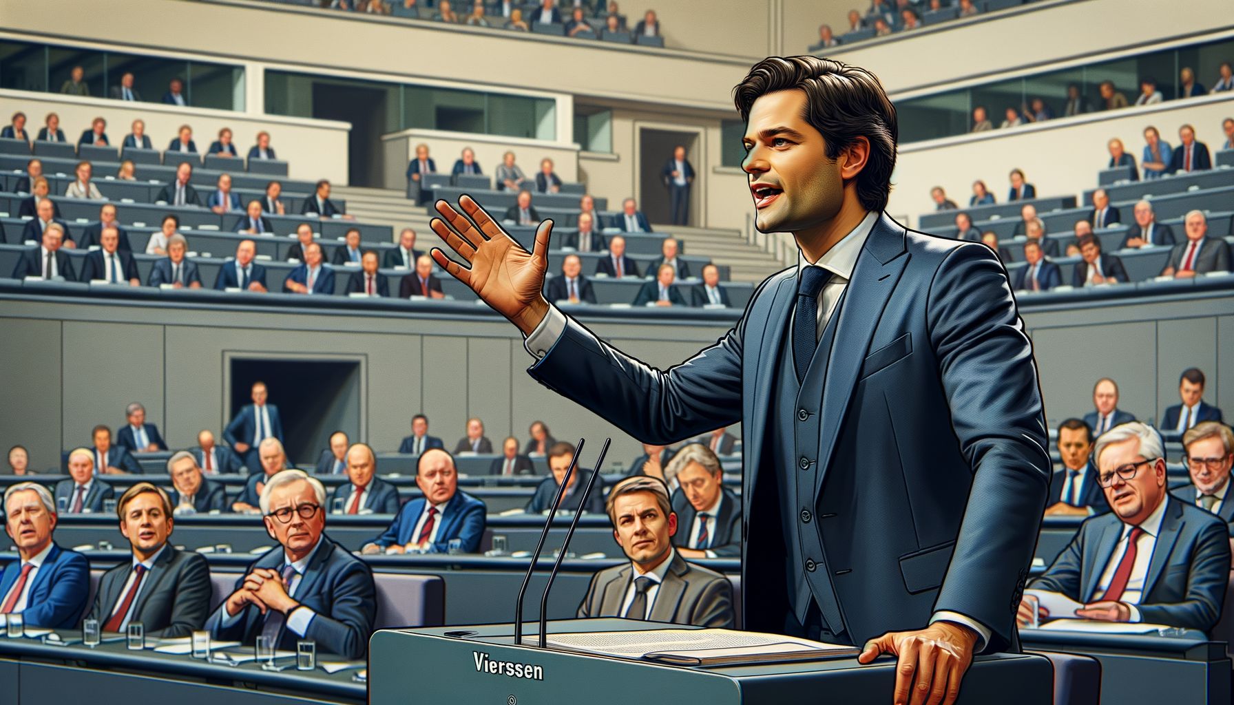 Engagement im Deutschen Bundestag